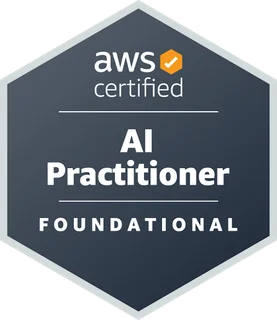 AWS Certified AI Practitioner, Foundational certification badge