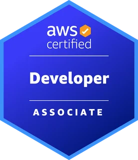 AWS Certified Developer, Associate certification badge