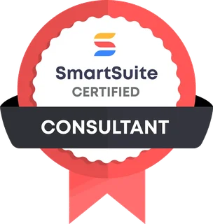 SmartSuite Certified Consultant certification badge